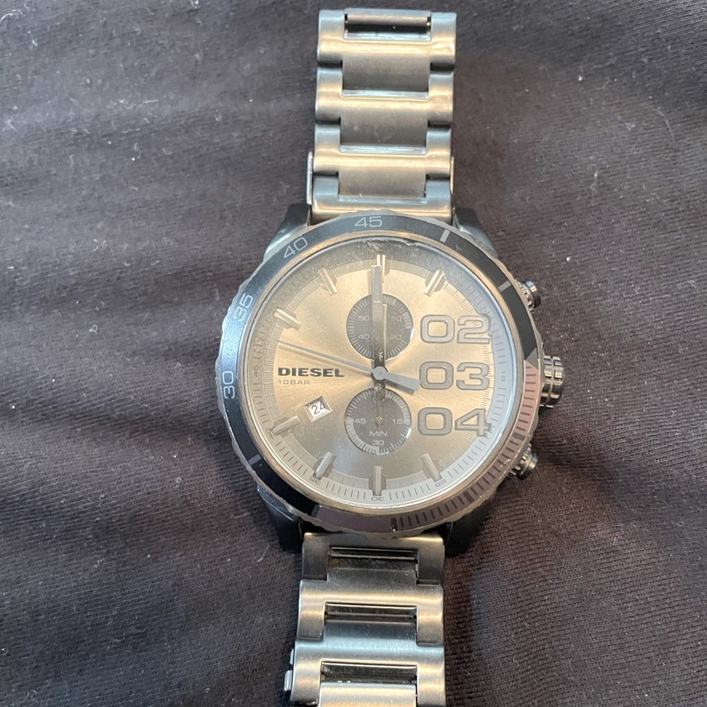 Diesel Watch Men’s. Solid Stainless Steel.